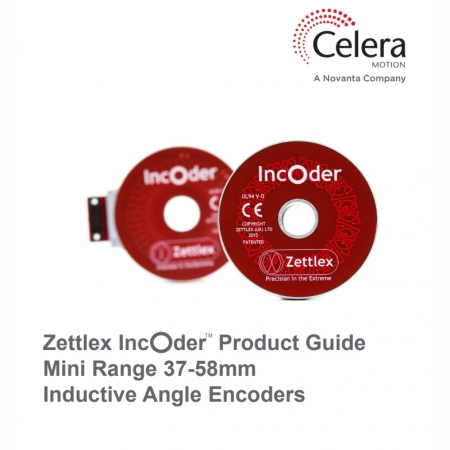 Celera Zettlex IncOder™ 电感式角度编码器 INC-4-37.060-101001-ASI2-RC372-5-S