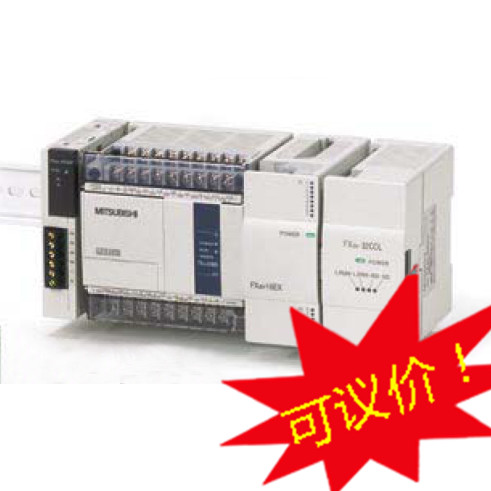 三菱PLC FX1S-30MT-001 主机16点入/14点出 晶体管输出 电源AC100-240V